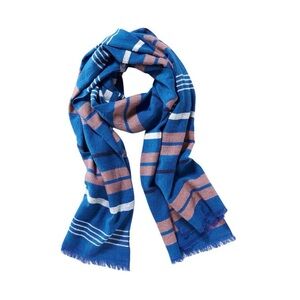 Old Navy Striped Blue Scarf